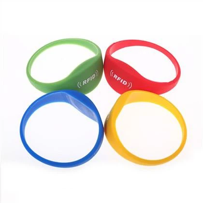 Band arddwrn silicon RFID